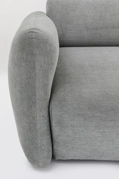 Outlet KARE Design Moduł narożny Lucca 89x86 cm szary lewy - KARE