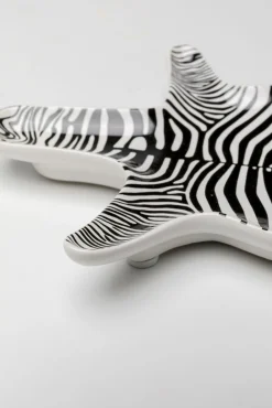 Online KARE Design Naczynie dekoracyjne - na przekąski zebra czarno-białe 21x15 cm - KARE