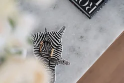 Online KARE Design Naczynie dekoracyjne - na przekąski zebra czarno-białe 21x15 cm - KARE