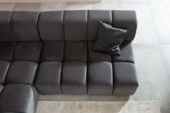 Outlet KARE Design Narożnik Belami 265x210 cm szary lewy - KARE