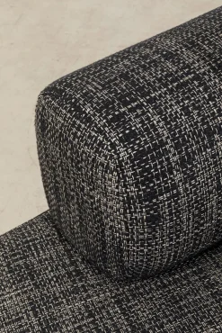 Outlet KARE Design Narożnik 2-elementowy nowoczesny czarno-biały 334x180 cm - KARE