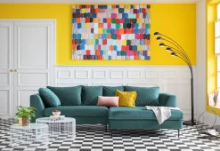 Online KARE Design Narożnik Gianna 290x167 cm zielony prawy - KARE