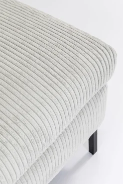 Fashion KARE Design Narożnik Gianni Cord 290x167 cm szary prawy - KARE