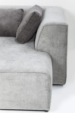 Clearance KARE Design Narożnik Infinity szary 302x182 cm prawostronny - KARE