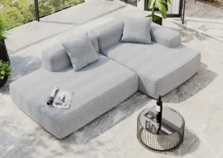 Fashion KARE Design Narożnik Laguna outdoor szary - KARE