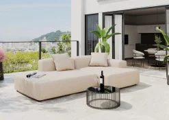 Fashion KARE Design Narożnik Laguna outdoor szary - KARE