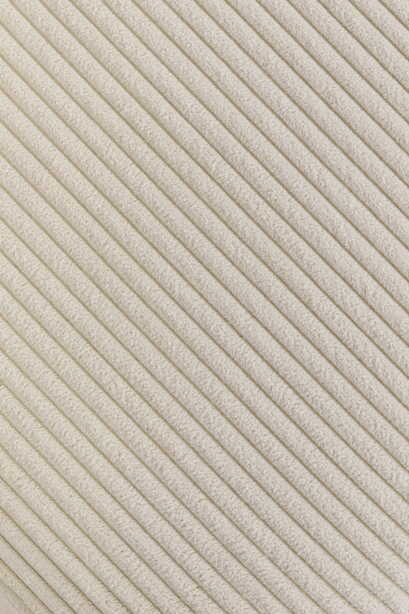 Clearance KARE Design Narożnik modułowy sztruksowy kremowy lewy 306x182 cm - KARE