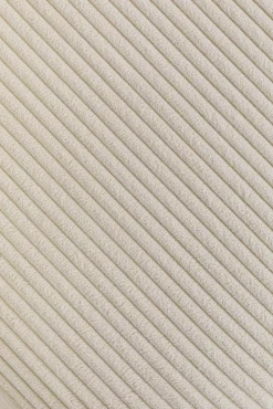 Hot KARE Design Narożnik modułowy sztruksowy kremowy prawy 306x182 cm - KARE