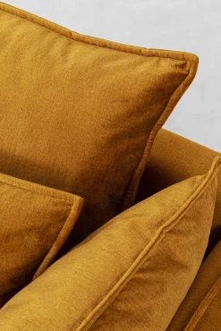 Clearance KARE Design Narożnik Monza 296x175 cm kolor curry - prawy - KARE