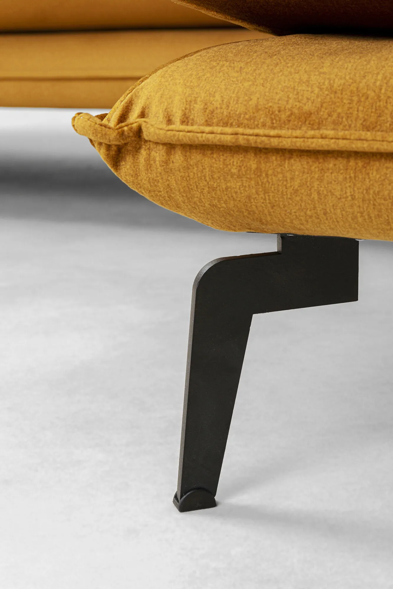 Clearance KARE Design Narożnik Monza 296x175 cm kolor curry - prawy - KARE