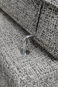 Sale KARE Design Narożnik prawy rozkładany z pojemnikiem i zagłówkami 250x170 cm - KARE