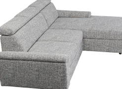 Sale KARE Design Narożnik prawy rozkładany z pojemnikiem i zagłówkami 250x170 cm - KARE