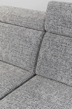 Sale KARE Design Narożnik prawy rozkładany z pojemnikiem i zagłówkami 250x170 cm - KARE