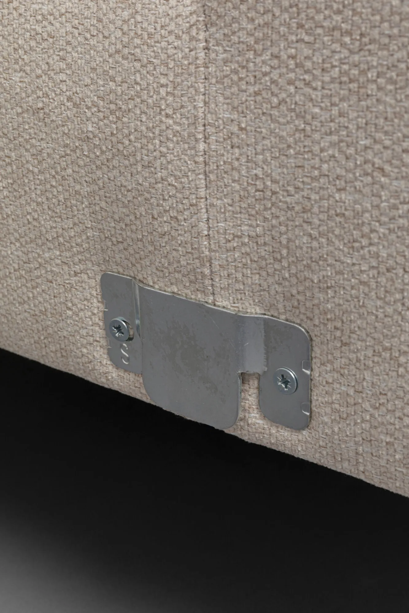 Clearance KARE Design Narożnik prawy w kolorze kremowym nogi stalowe 250x167 cm - KARE