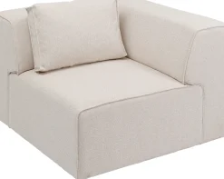 New KARE Design Narożnik tapicerowany kremowy moduł prawy 100x100 cm - KARE