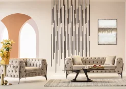 Discount KARE Design Obraz Abstract Fields 90x120 cm - KARE