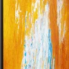 Outlet KARE Design Obraz abstrakcyjny do salonu pomarańczowy duży 120x180 cm - KARE