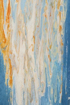 Hot KARE Design Obraz abstrakcyjny do salonu niebieski duży 120x180 cm - KARE