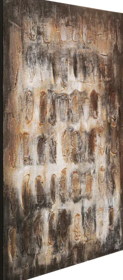 Outlet KARE Design Obraz abstrakcyjny do salonu brązowy 90x120 cm - KARE