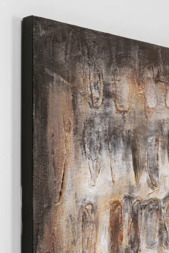 Outlet KARE Design Obraz abstrakcyjny do salonu brązowy 90x120 cm - KARE