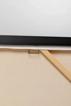 Discount KARE Design Obraz abstrakcyjny kolorowy z czarną ramą 80x100 cm - KARE