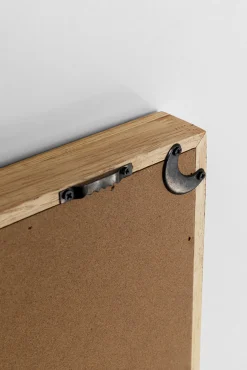 Online KARE Design Obraz boho biało-naturalny papier rama dębowa 81x122 cm - KARE