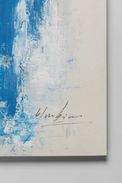 New KARE Design Obraz do salonu 120x150 cm abstrakcyjny ręcznie malowany kolorowe wzory - KARE