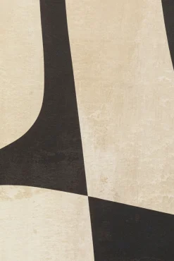 New KARE Design Obraz do salonu z czarno-beżowymi wzorami 63x93 cm - KARE