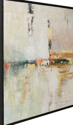 Discount KARE Design Obraz Dust Gold 120x120 cm - KARE