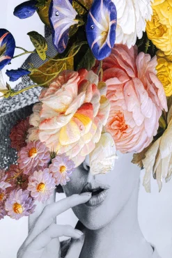 Online KARE Design Obraz Flower Lady Pastel 117x154 cm kolorowy - KARE