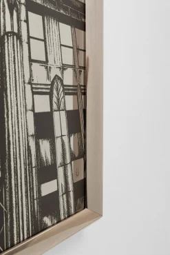 Fashion KARE Design Obraz front lustrzany Empire State Building 77x130 cm - KARE