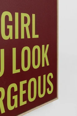 Hot KARE Design Obraz Go Girl 50x70cm - KARE