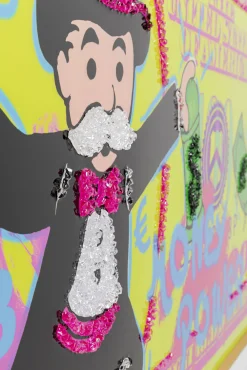 Outlet KARE Design Obraz Graffiti Money 70x160cm - KARE