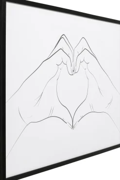 Best KARE Design Obraz Heart Hands 103x73cm - KARE