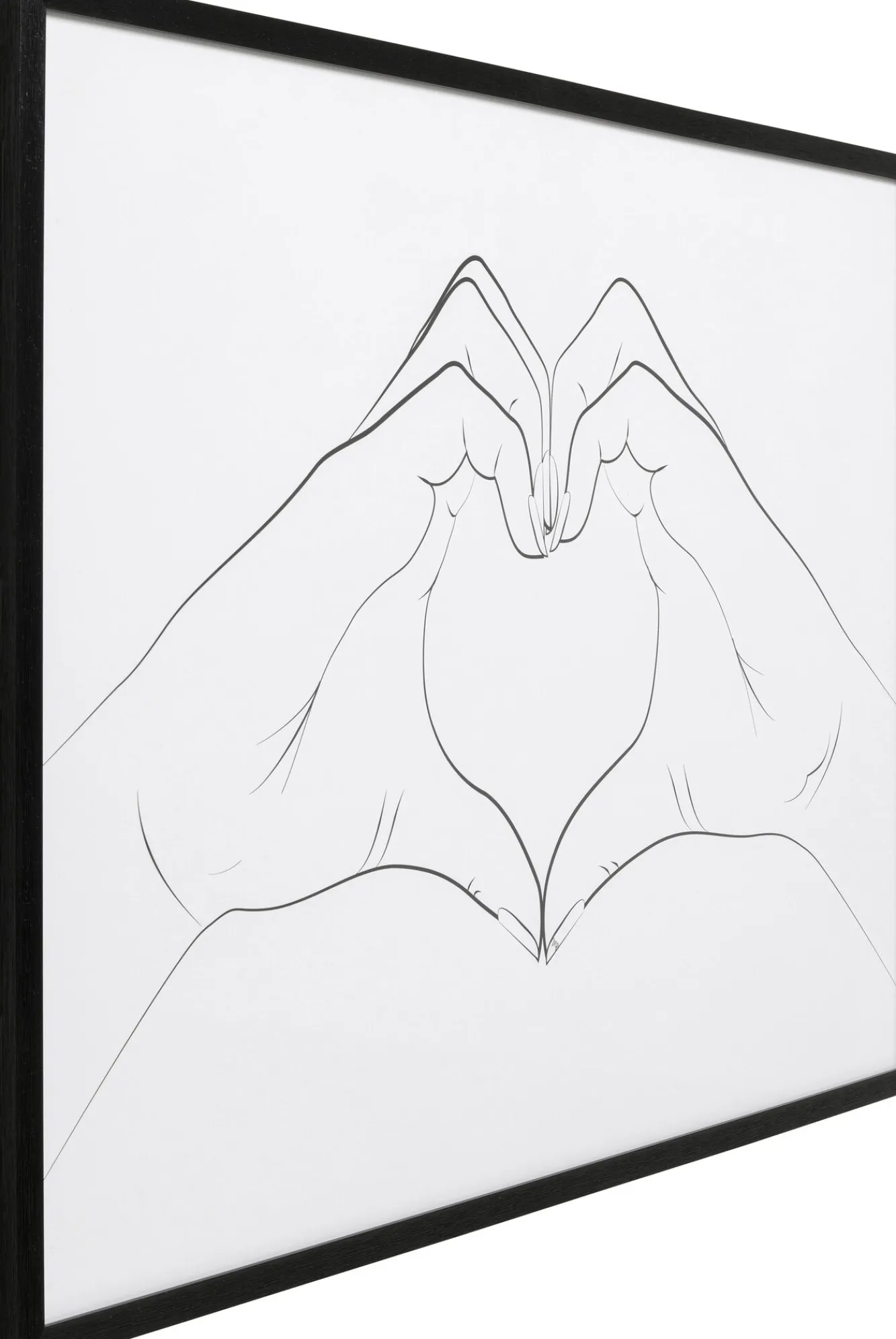 Best KARE Design Obraz Heart Hands 103x73cm - KARE