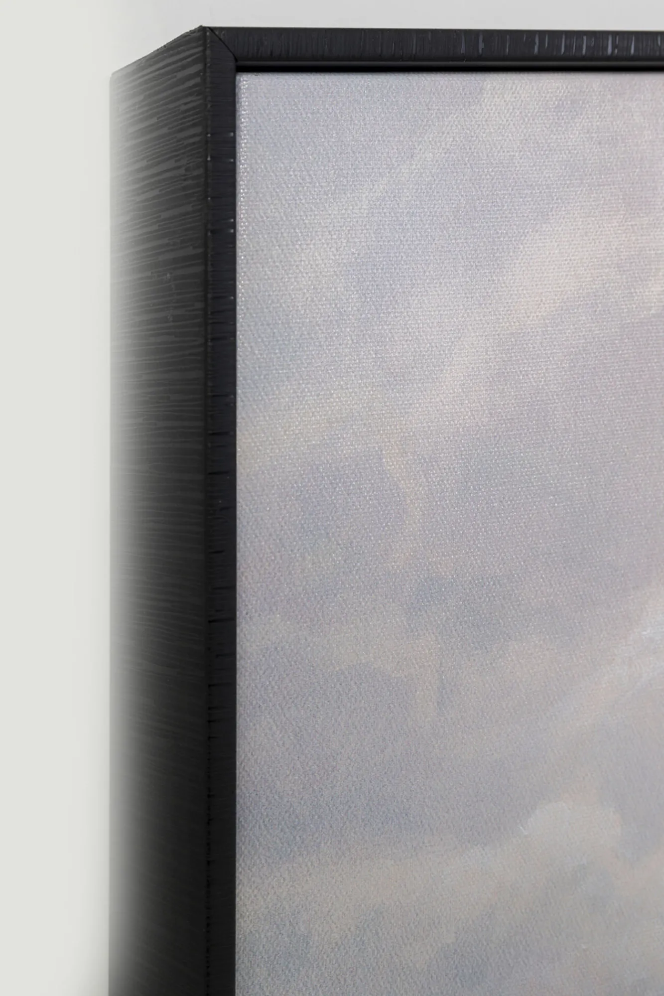 Sale KARE Design Obraz kolorowy łódka w chmurach rama czarna 60x120 cm - KARE