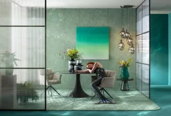 Fashion KARE Design Obraz kolorowy do salonu płótno bawełniane 120x120 cm - KARE