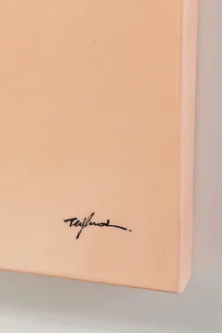 Fashion KARE Design Obraz kolorowy płótno bawełniane okręgi 120x120 cm - KARE