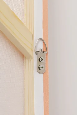 Fashion KARE Design Obraz kolorowy płótno bawełniane okręgi 120x120 cm - KARE