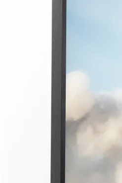 Best KARE Design Obraz kolorowy słoń w chmurach rama czarna z aluminium 150x100 cm - KARE