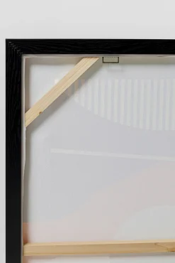 Outlet KARE Design Obraz kolorowy zachód słońca rama czarna 75x100 cm - KARE