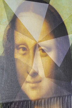 Hot KARE Design Obraz Ma­de­moi­selle Lisa 130x163 cm - KARE