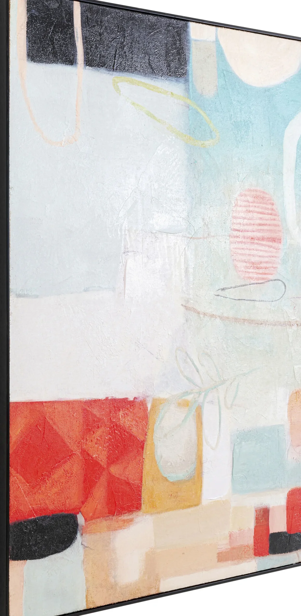 Discount KARE Design Obraz na płótnie Allegro Circles 120x90cm - KARE