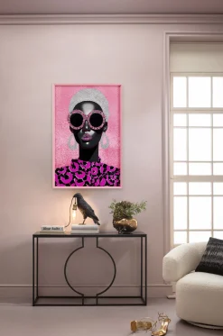 Best KARE Design Obraz różowy do salonu glamour 75x115 cm - KARE