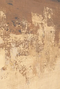 Fashion KARE Design Obraz Silence brązowy 120x120cm - KARE