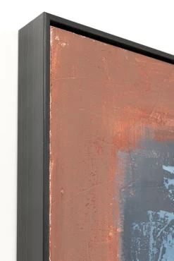 Hot KARE Design Obraz Silence niebieski 120x120cm - KARE