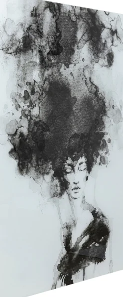 Fashion KARE Design Obraz Smokey Hair 100x150 cm szary - KARE