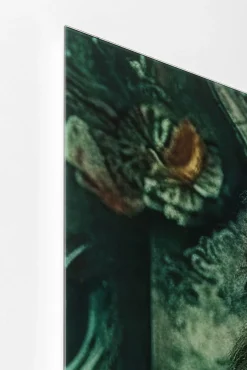 New KARE Design Obraz szklany duży 100x150 cm motyw zwierzęcy pan lew - KARE