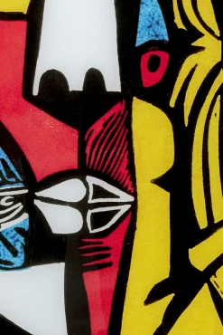 Discount KARE Design Obraz szklany kolorowy awangardowy 150x100 cm - KARE