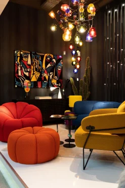 Discount KARE Design Obraz szklany kolorowy awangardowy 150x100 cm - KARE